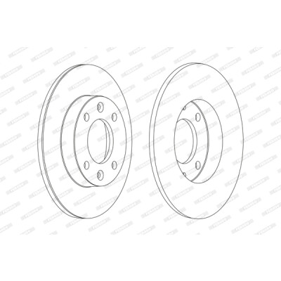 Jeu de disques de frein