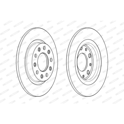 Jeu de disques de frein