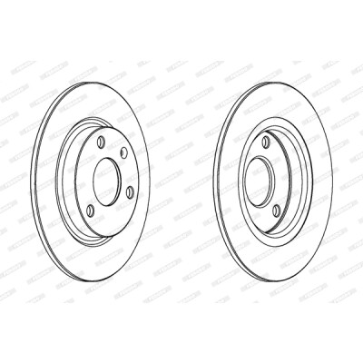 Jeu de disques de frein