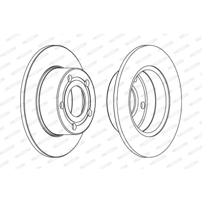Jeu de disques de frein