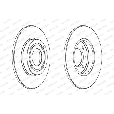 Jeu de disques de frein