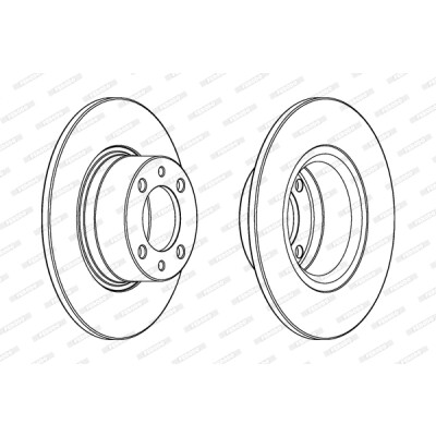Jeu de disques de frein