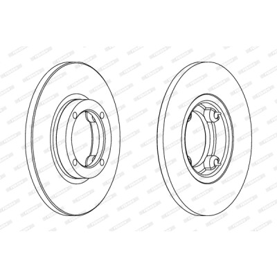 Jeu de disques de frein