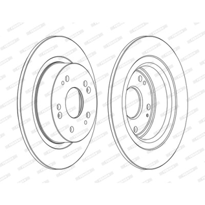 Jeu de disques de frein