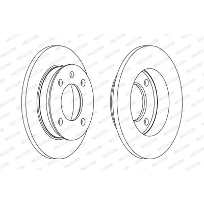Jeu de disques de frein