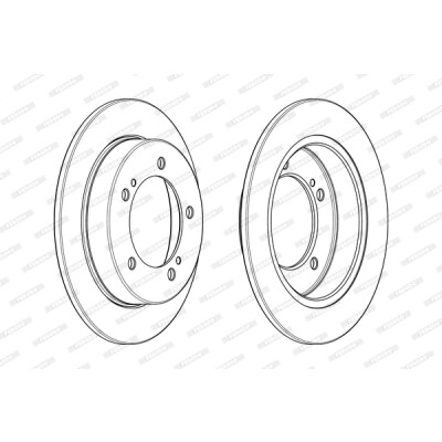 Jeu de disques de frein