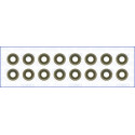 Jeu de joints d'étanchéité, tige de soupape