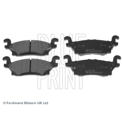 Jeu de 4 plaquettes de frein Blueprint ADA104222BLU