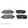 Jeu de 4 plaquettes de frein BLUEPRINT ADC44270