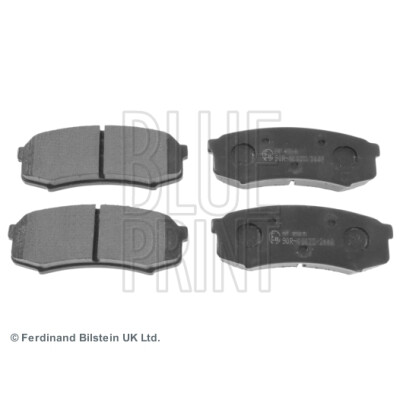 Jeu de 4 plaquettes de frein BLUEPRINT ADC44275