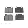 Jeu de 4 plaquettes de frein BLUEPRINT ADC44276