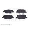 Jeu de 4 plaquettes de frein BLUEPRINT ADC44288BLU