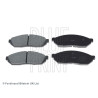 Jeu de 4 plaquettes de frein BLUEPRINT ADH24205