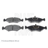 Jeu de 4 plaquettes de frein BLUEPRINT ADM54265