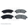 Jeu de 4 plaquettes de frein BLUEPRINT ADM54275