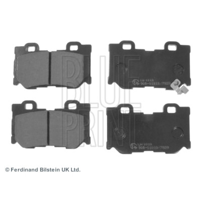 Jeu de 4 plaquettes de frein BLUEPRINT ADN142149BLU