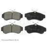 Jeu de 4 plaquettes de frein BLUEPRINT ADN14294