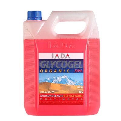 Antigele - glycogel réfrigérant bio 50% 5 L. (rose)