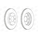 Jeu de (2) disques de frein CHAMPION 561336CH