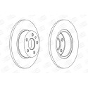 Disque de frein CHAMPION 561340CH