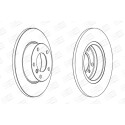 Disque de frein CHAMPION 561550CH