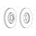 Disque de frein CHAMPION 562052CH