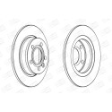 Disque de frein CHAMPION 562057CH