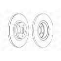 Disque de frein CHAMPION 562061CH