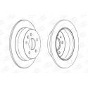 Disque de frein CHAMPION 562065CH