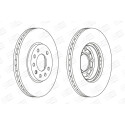 Disque de frein CHAMPION 562070CH