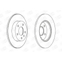 Disque de frein CHAMPION 562072CH
