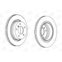 Jeu de (2) disques de frein CHAMPION 562094CH