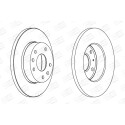 Disque de frein CHAMPION 562153CH