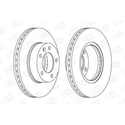 Disque de frein CHAMPION 562190CH-1