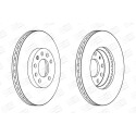 Disque de frein CHAMPION 562216CH