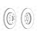 Jeu de (2) disques de frein CHAMPION 562225CH