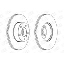 Jeu de (2) disques de frein CHAMPION 562342CH