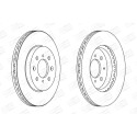 Disque de frein CHAMPION 562754CH
