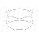 Jeu de plaquettes de frein CHAMPION 571316CH
