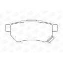 Jeu de plaquettes de frein CHAMPION 572136CH