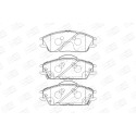 Jeu de plaquettes de frein CHAMPION 572268CH
