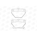 Jeu de plaquettes de frein CHAMPION 572450CH