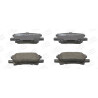 Jeu de plaquettes de frein CHAMPION 572621CH