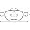 Jeu de plaquettes de frein CHAMPION 573017CH