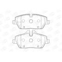 Jeu de plaquettes de frein CHAMPION 573137CH