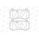 Jeu de plaquettes de frein CHAMPION 573178CH