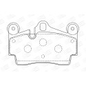 Jeu de plaquettes de frein CHAMPION 573227CH