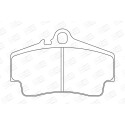 Kit de plaquettes de frein, frein à disque