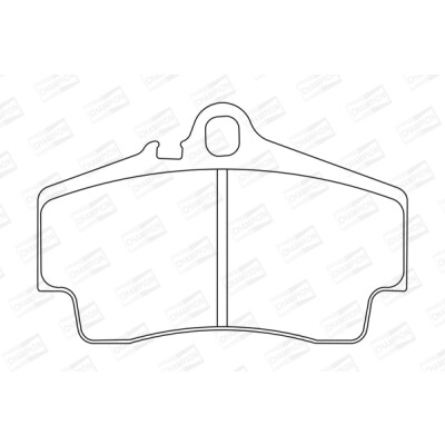 Kit de plaquettes de frein, frein à disque