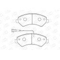Jeu de plaquettes de frein CHAMPION 573261CH
